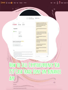 How to sell crypto on binance